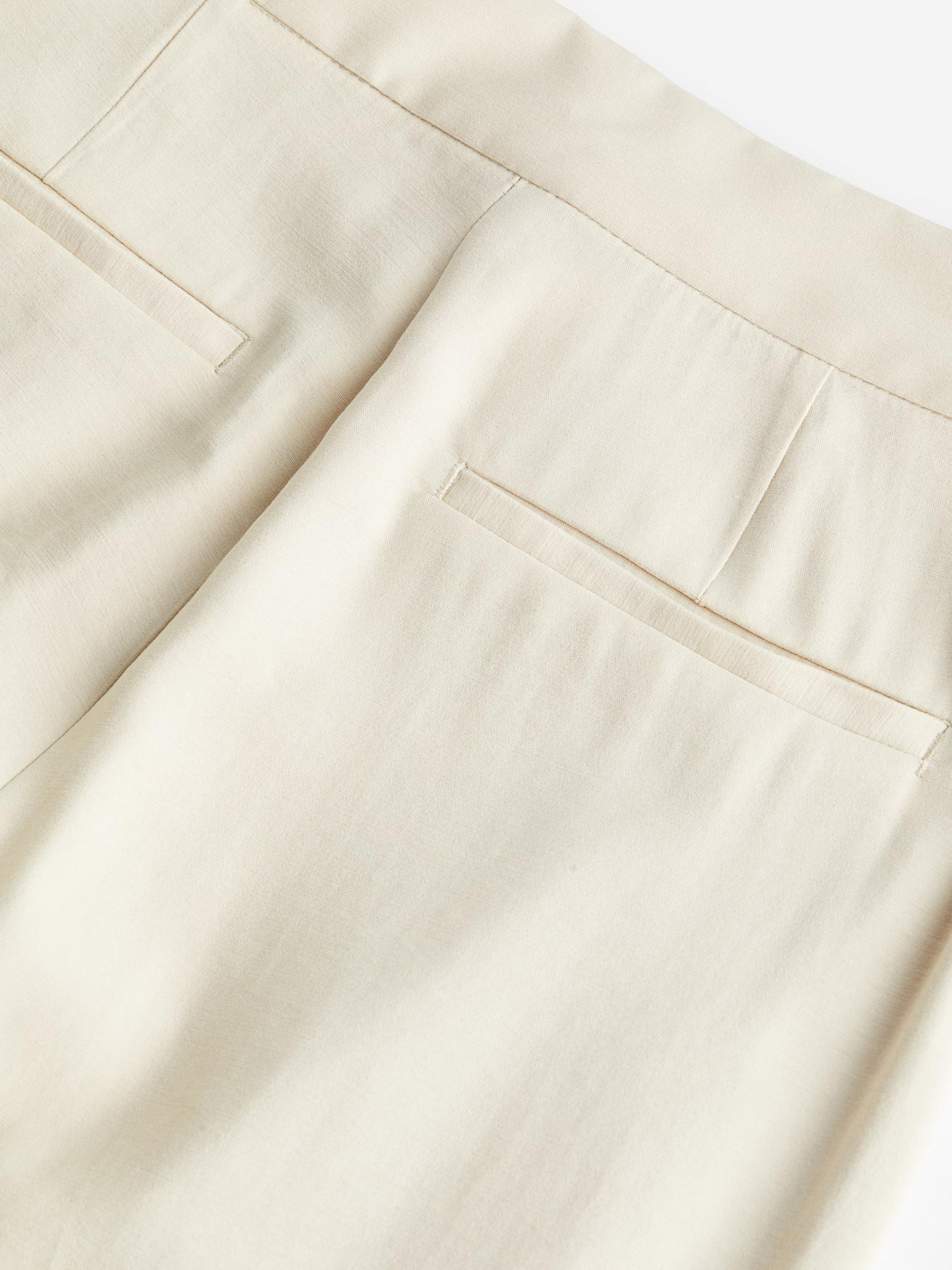 Брюки палаццо H&M модель 1141512wer_Светло-бежевый Фото