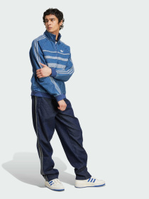 Джинсовая куртка Adidas Adicolor модель JX6457 Фото