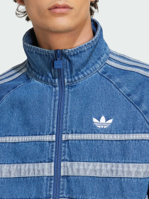 Джинсовая куртка Adidas Adicolor модель JX6457 Джинсовая куртка Adidas Adicolor модель JX6457 Фото