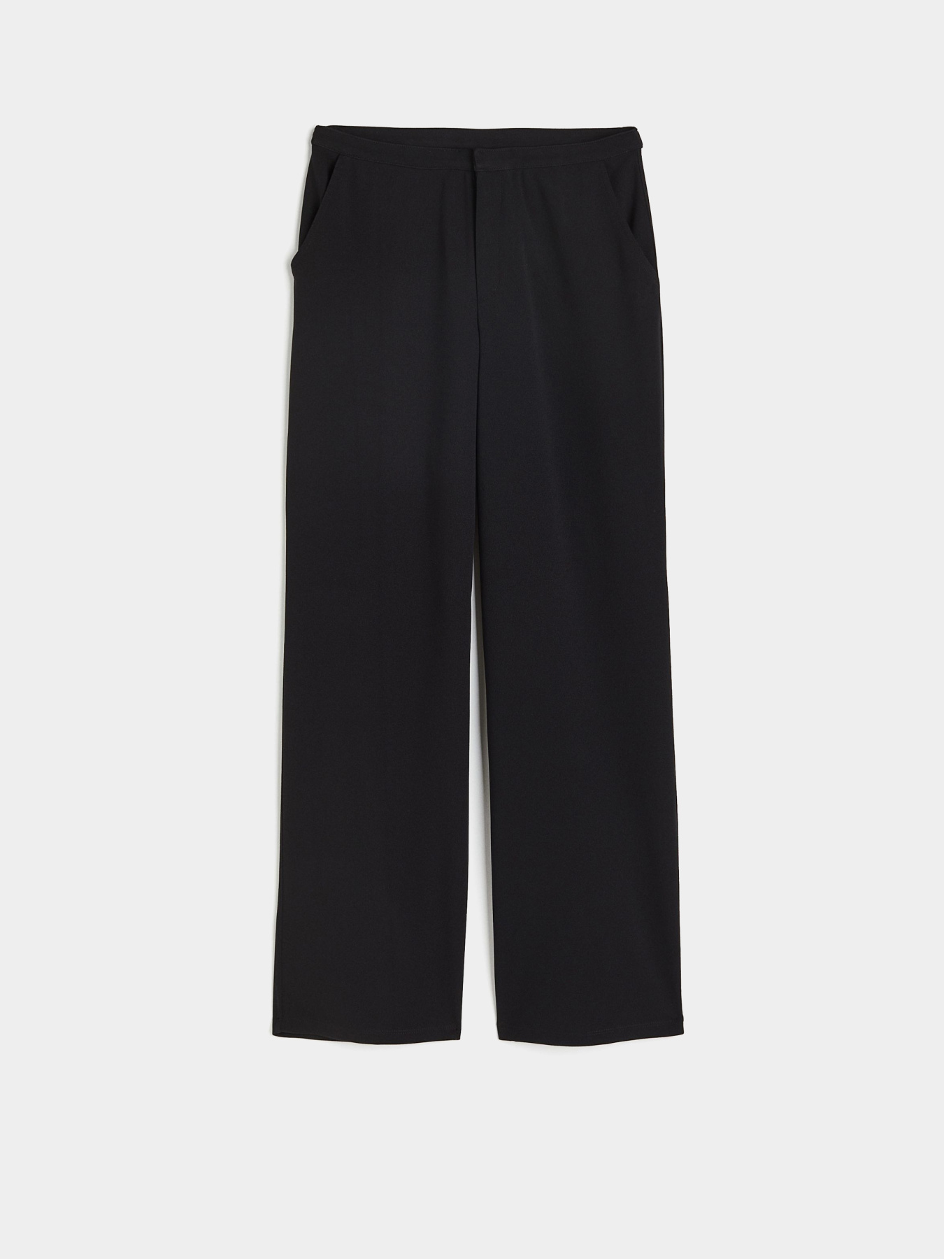 Брюки повседневные H&M модель 9883723wer_Черный Фото