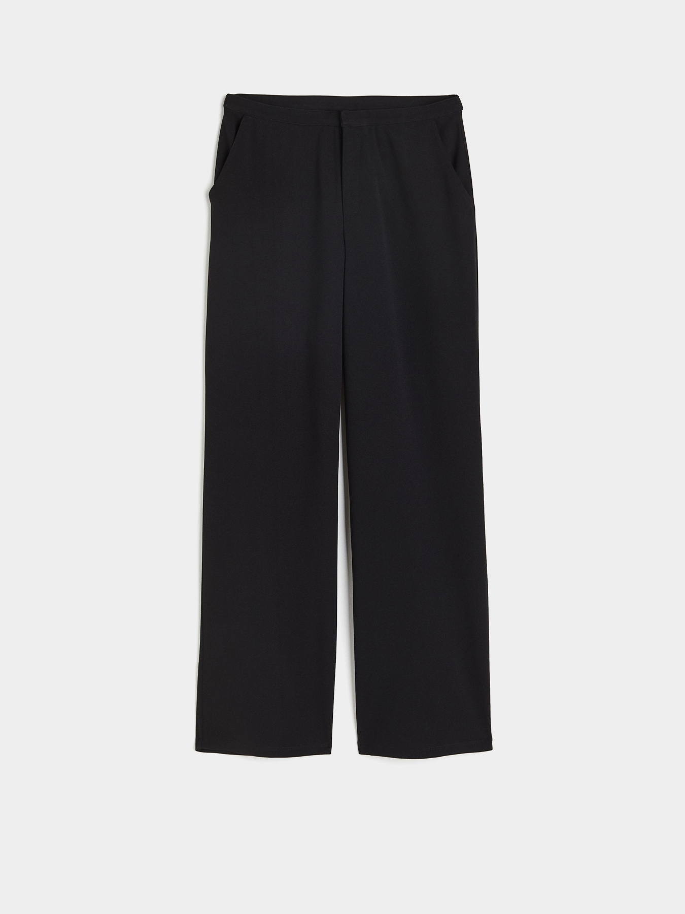 Брюки повседневные H&M модель 9883723wer_Черный Фото