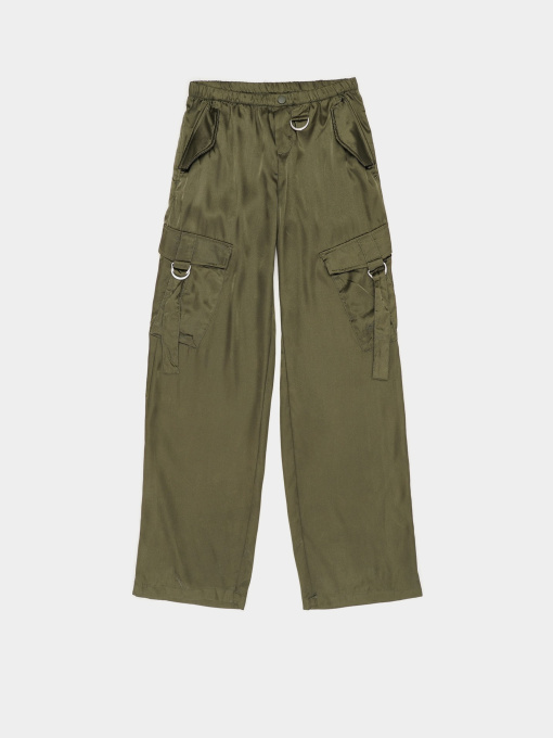 Брюки повседневные H&M модель 10785615wer_Хаки Фото