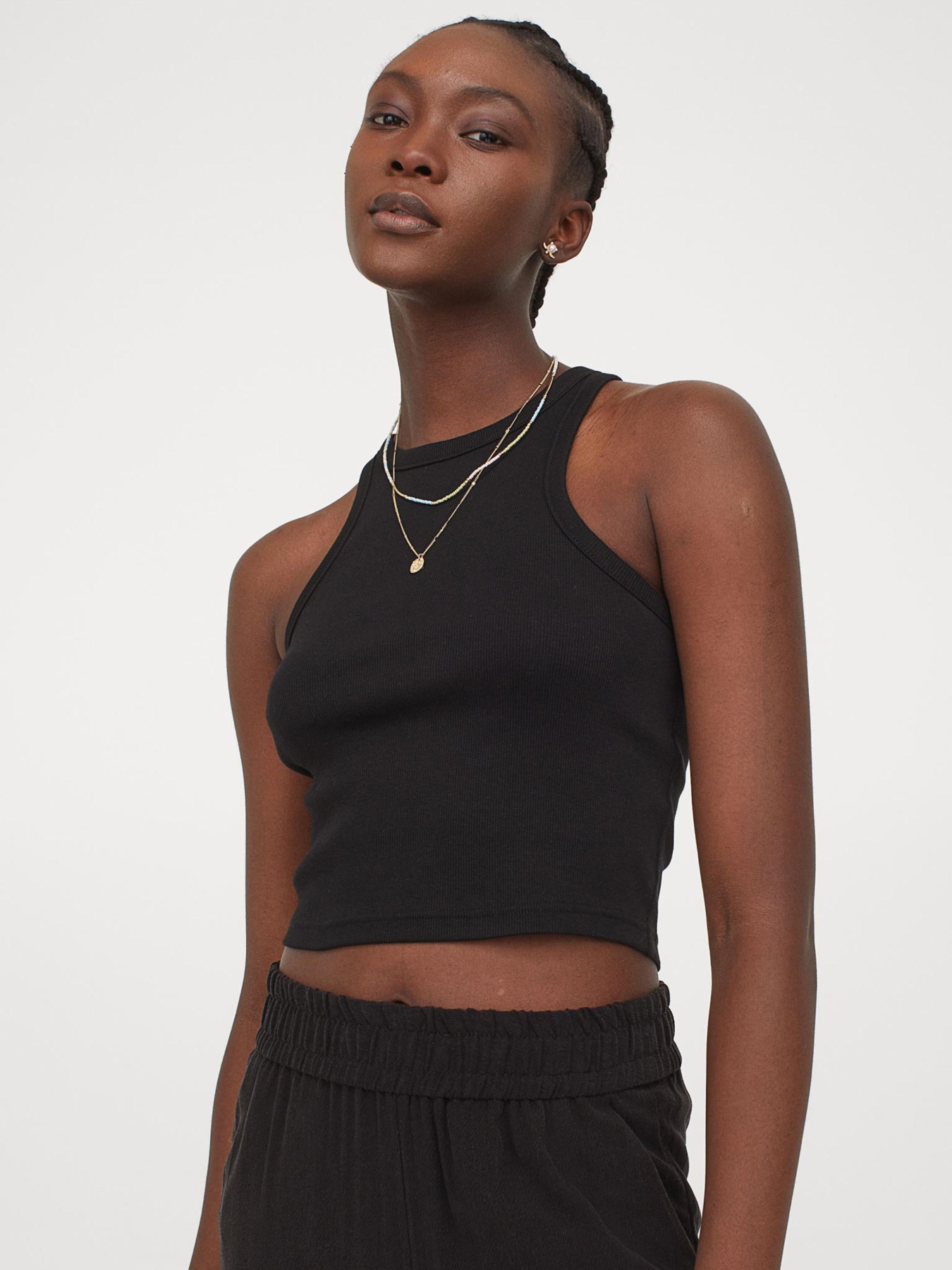 Повсякденні штани H&M модель 9952773wer_Черный Фото