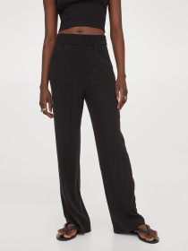 Повсякденні штани H&M модель 9952773wer_Черный Фото