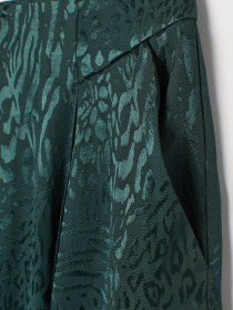 Брюки повседневные H&M модель 8290140sm_изумрудно-зеленый Фото