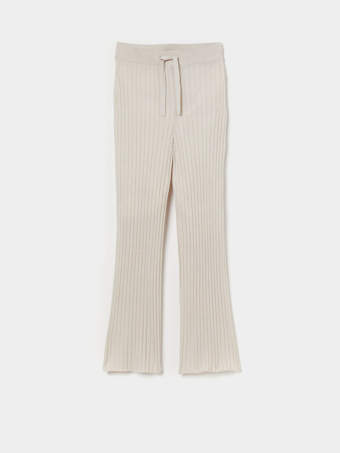 Брюки повседневные H&M модель 9339894arl_Светло-бежевый Фото