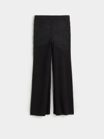 Брюки повседневные H&M модель 10599565wer_Черный Фото