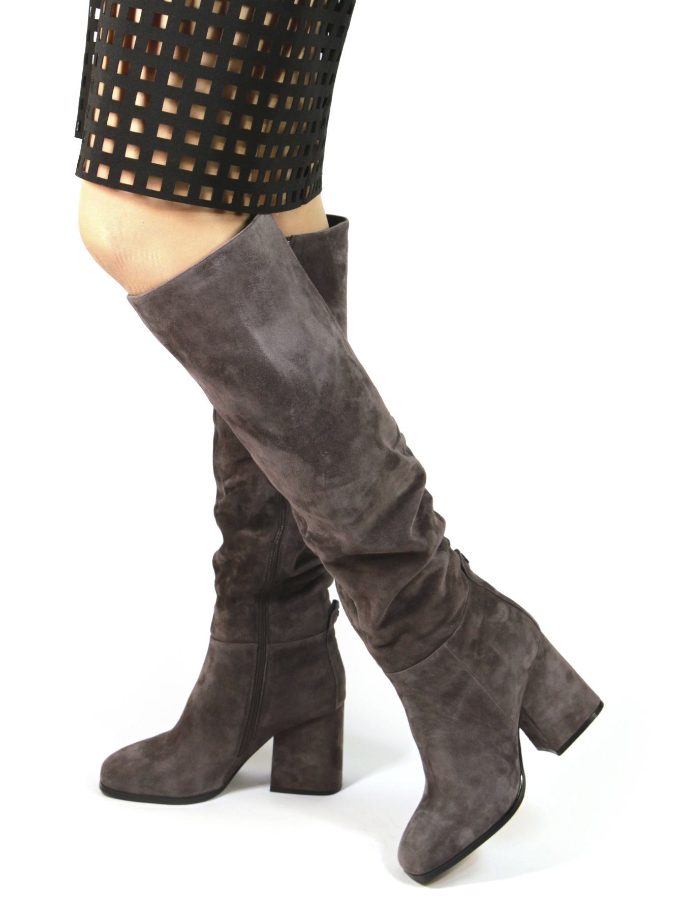 Ботфорты It-girl модель K800010206Rgrey Фото