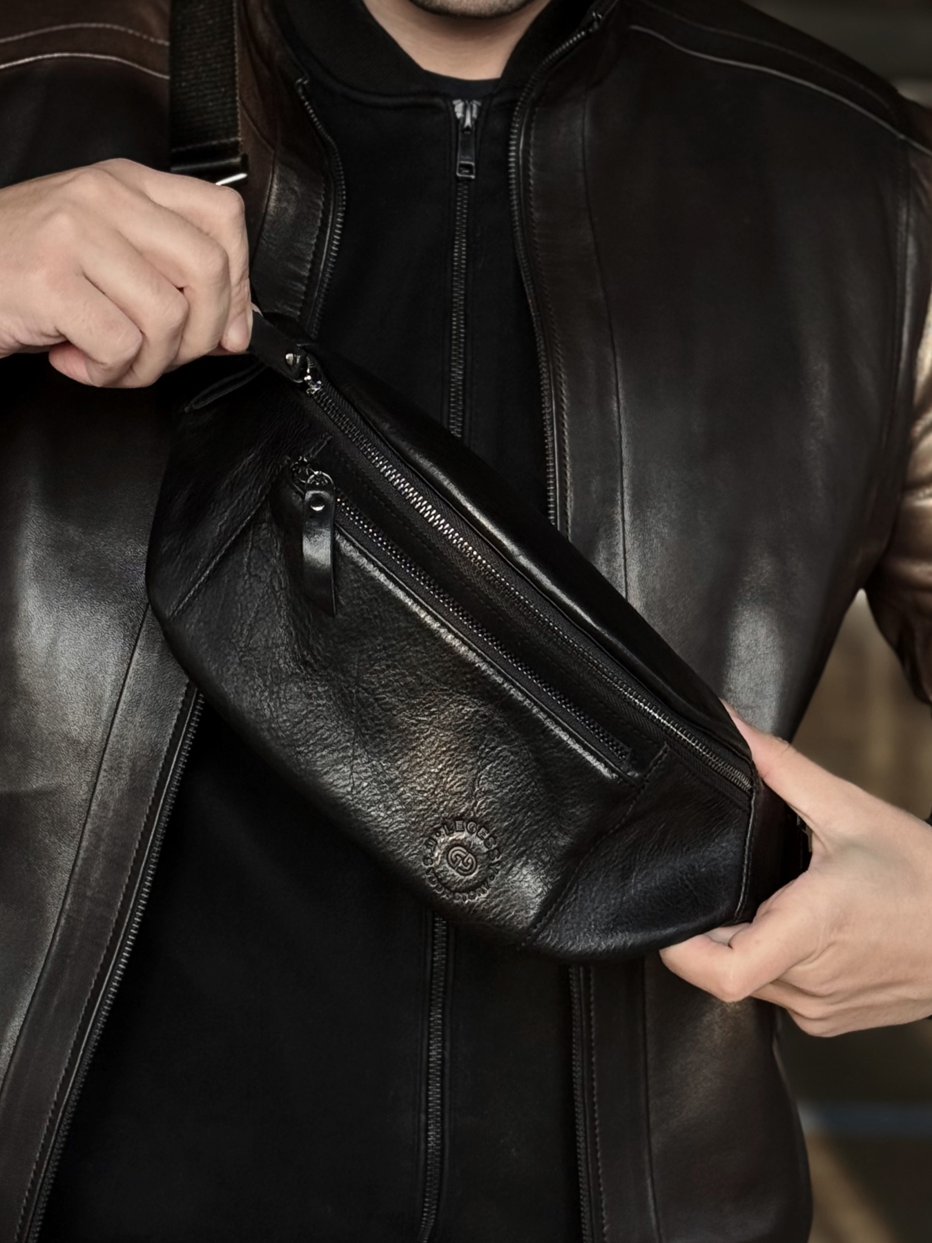 Поясная сумка Legessy модель URBAN_SORENTO_BLACK Фото