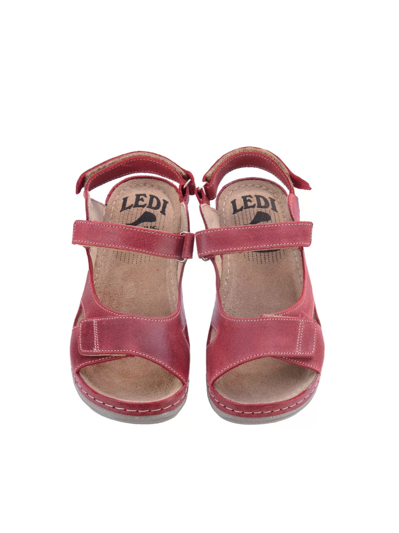 Сандалии LEDI Anatomic модель LED-435_red Фото