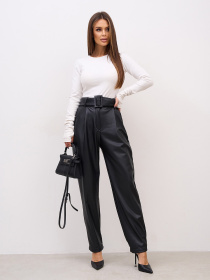 Повсякденні штани ISSA Plus модель 15369_черный Фото