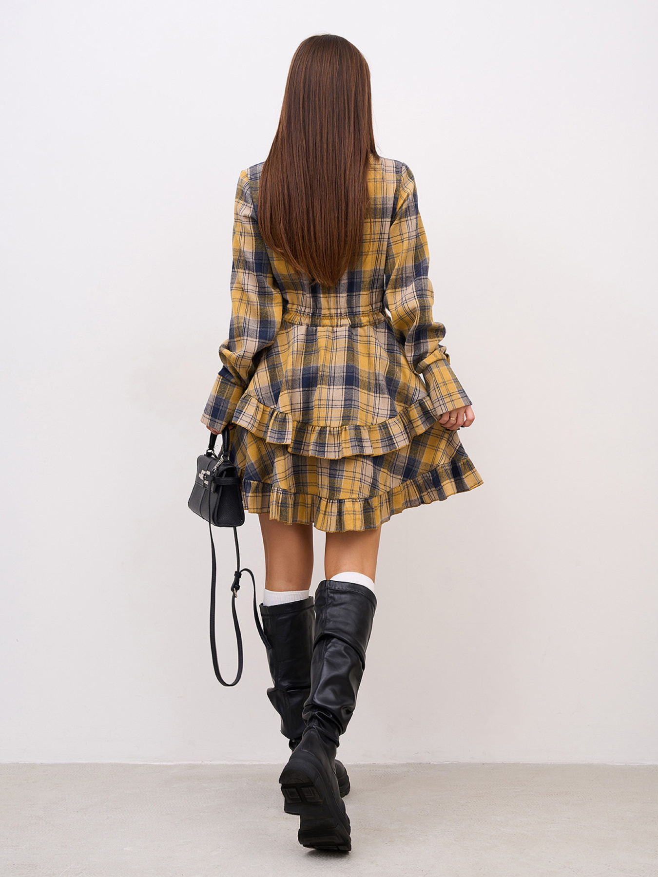 Платье мини ISSA Plus SA-675 модель SA-675_желтый Фото