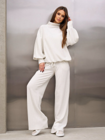 Повсякденний костюм ISSA Plus модель SA-678_белый Фото