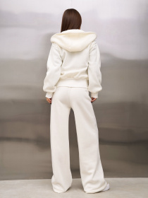 Спортивный костюм ISSA Plus модель 15366_молочный Фото