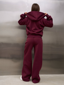 Спортивный костюм ISSA Plus модель 15366_темно-бордовый Фото