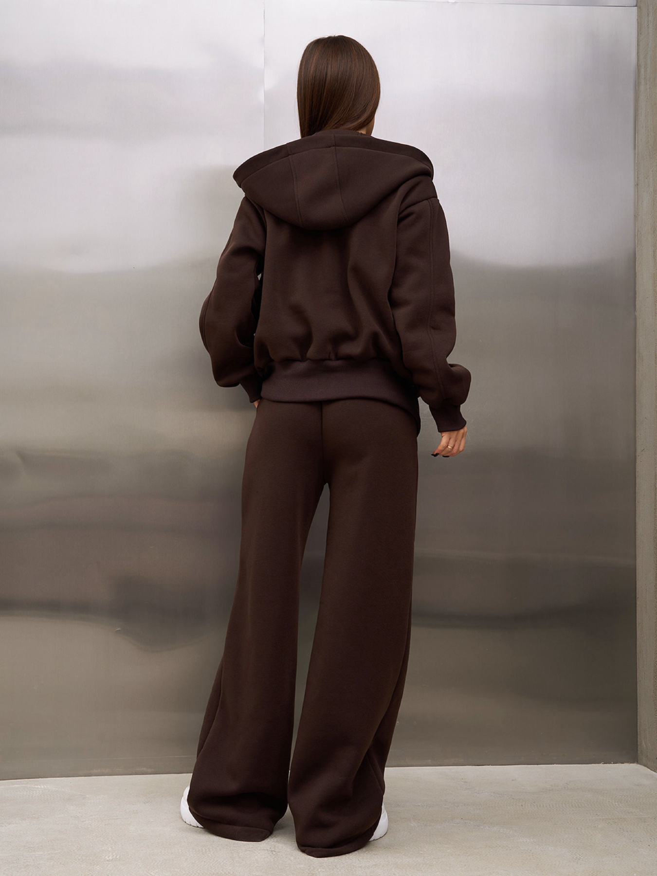 Спортивный костюм ISSA Plus модель 15366_темно-коричневый Фото