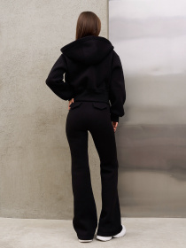 Повсякденний костюм ISSA Plus модель 15370_черный Повсякденний костюм ISSA Plus модель 15370_черный Фото