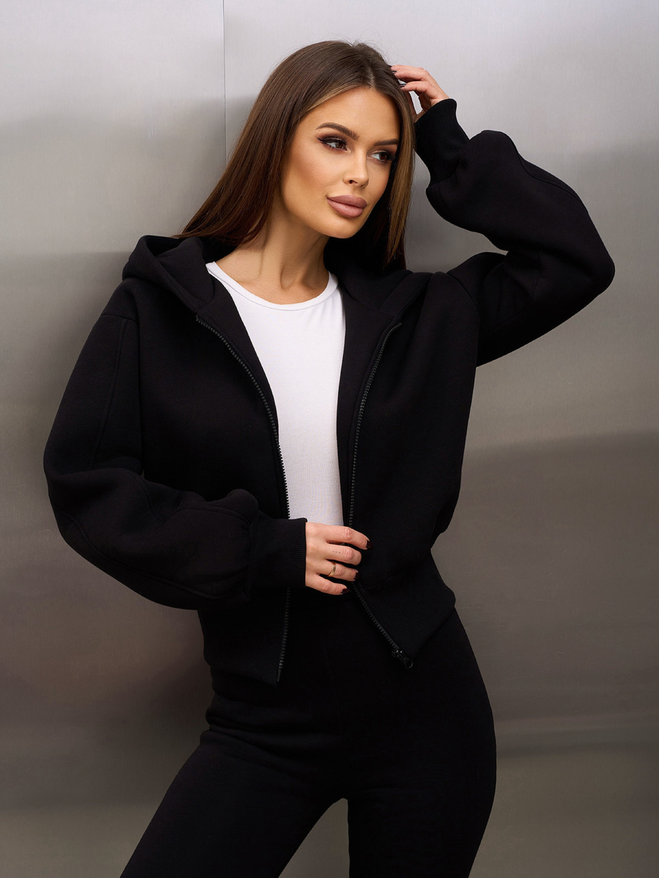 Костюм ISSA Plus модель 15370A_черный Фото