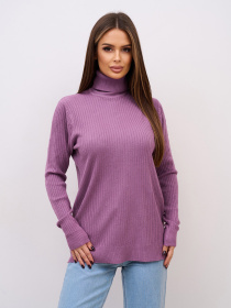 Водолазка ISSA Plus модель WN20-721_темно-сиреневый Фото