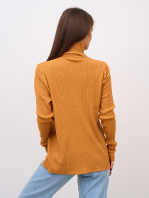 Водолазка ISSA Plus модель WN20-721_горчичный Фото