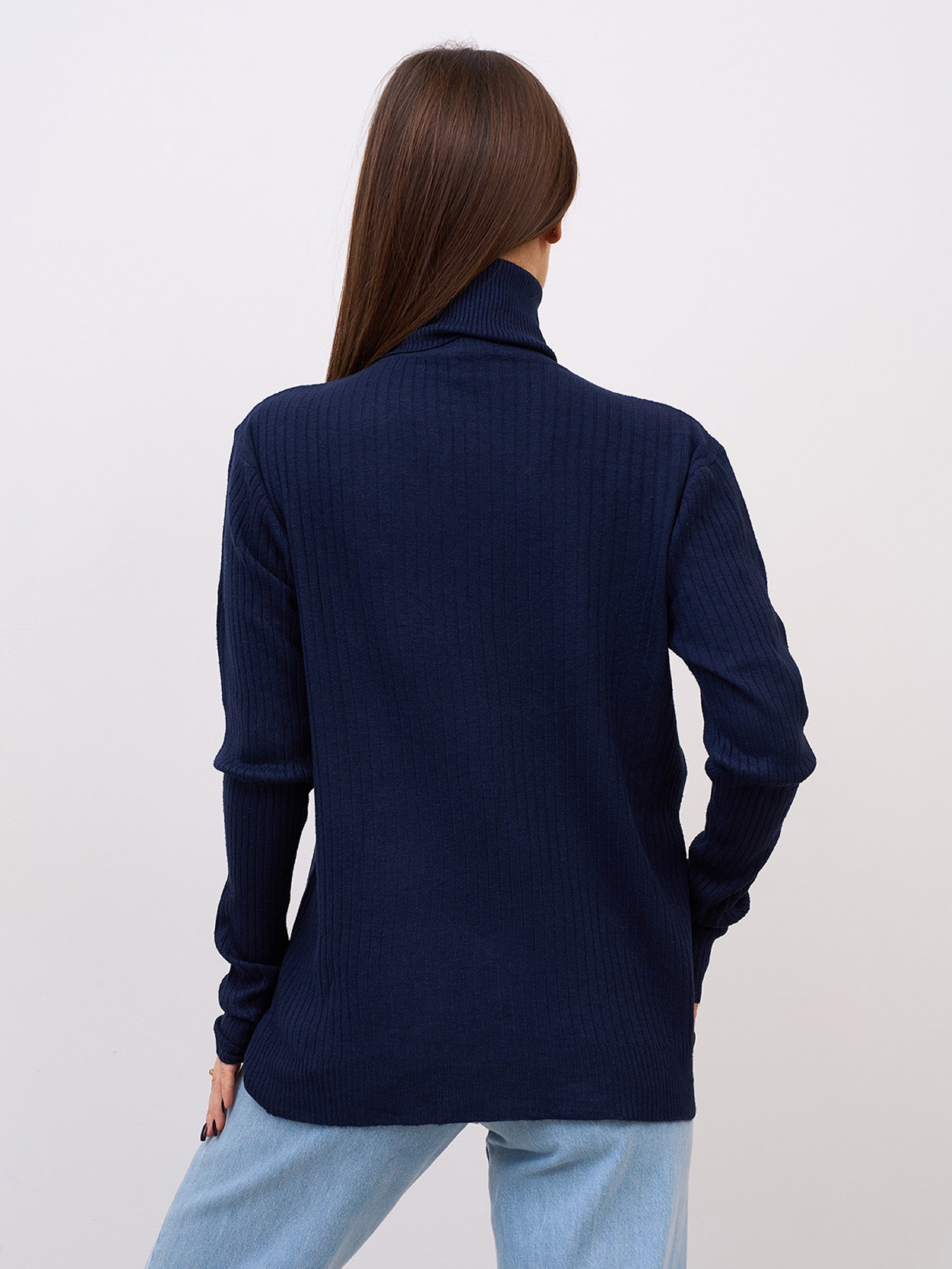 Водолазка ISSA Plus модель WN20-721_темно-синий Фото