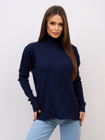 Водолазка ISSA Plus модель WN20-721_темно-синий Фото