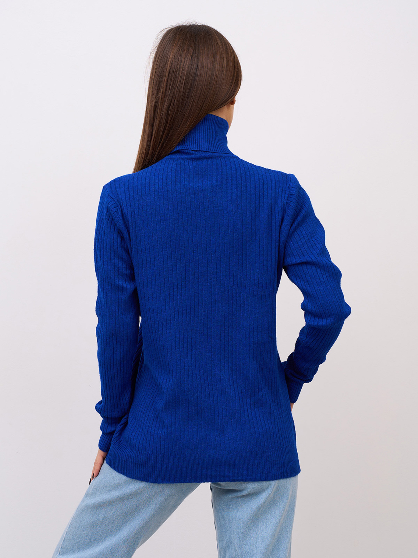 Водолазка ISSA Plus модель WN20-721_синий Фото