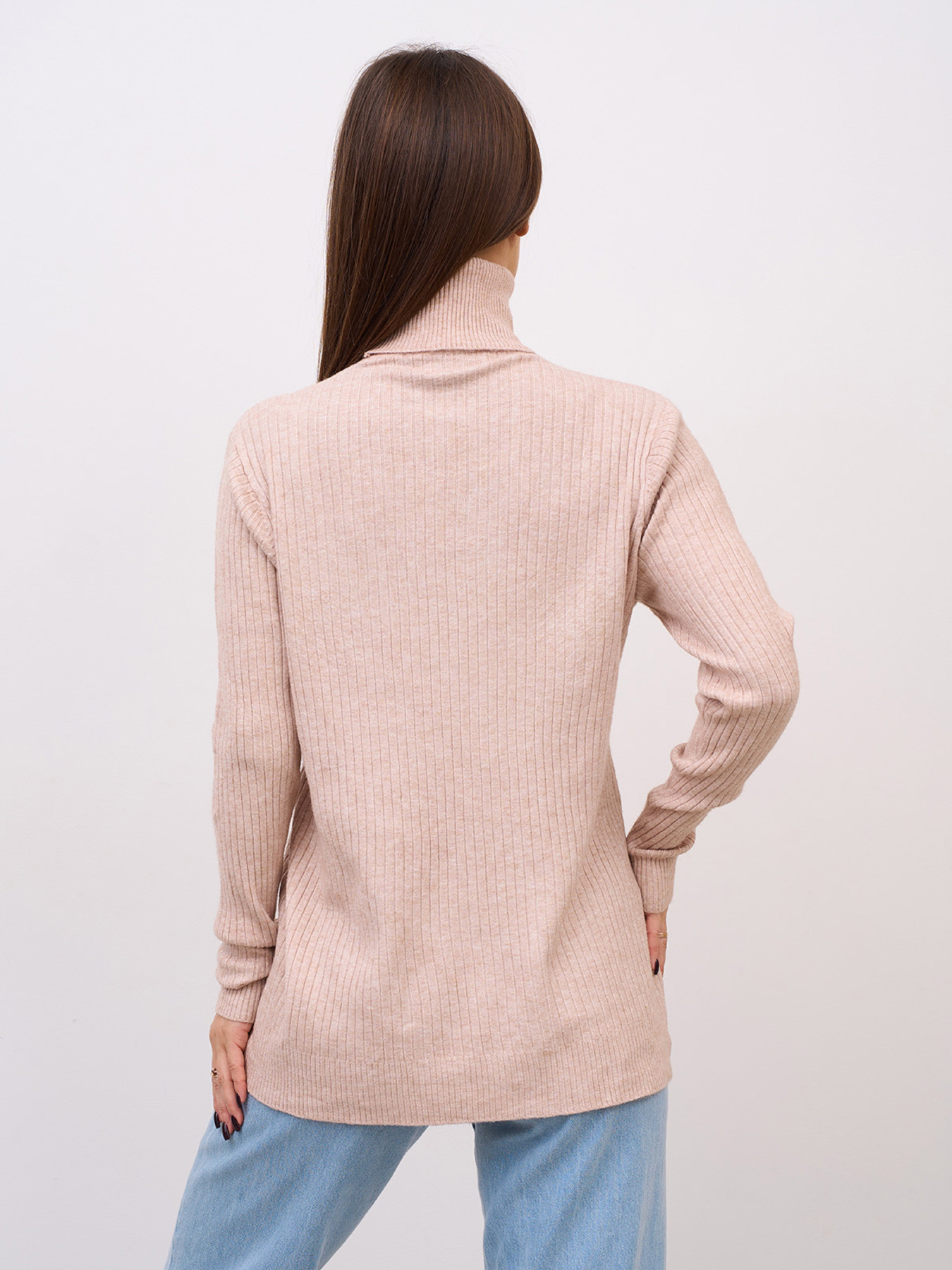 Водолазка ISSA Plus модель WN20-721_светло-бежевый Фото