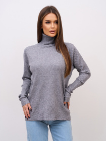 Водолазка ISSA Plus модель WN20-721_серый Фото