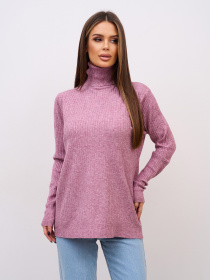 Водолазка ISSA Plus модель WN20-721_сиреневый Фото