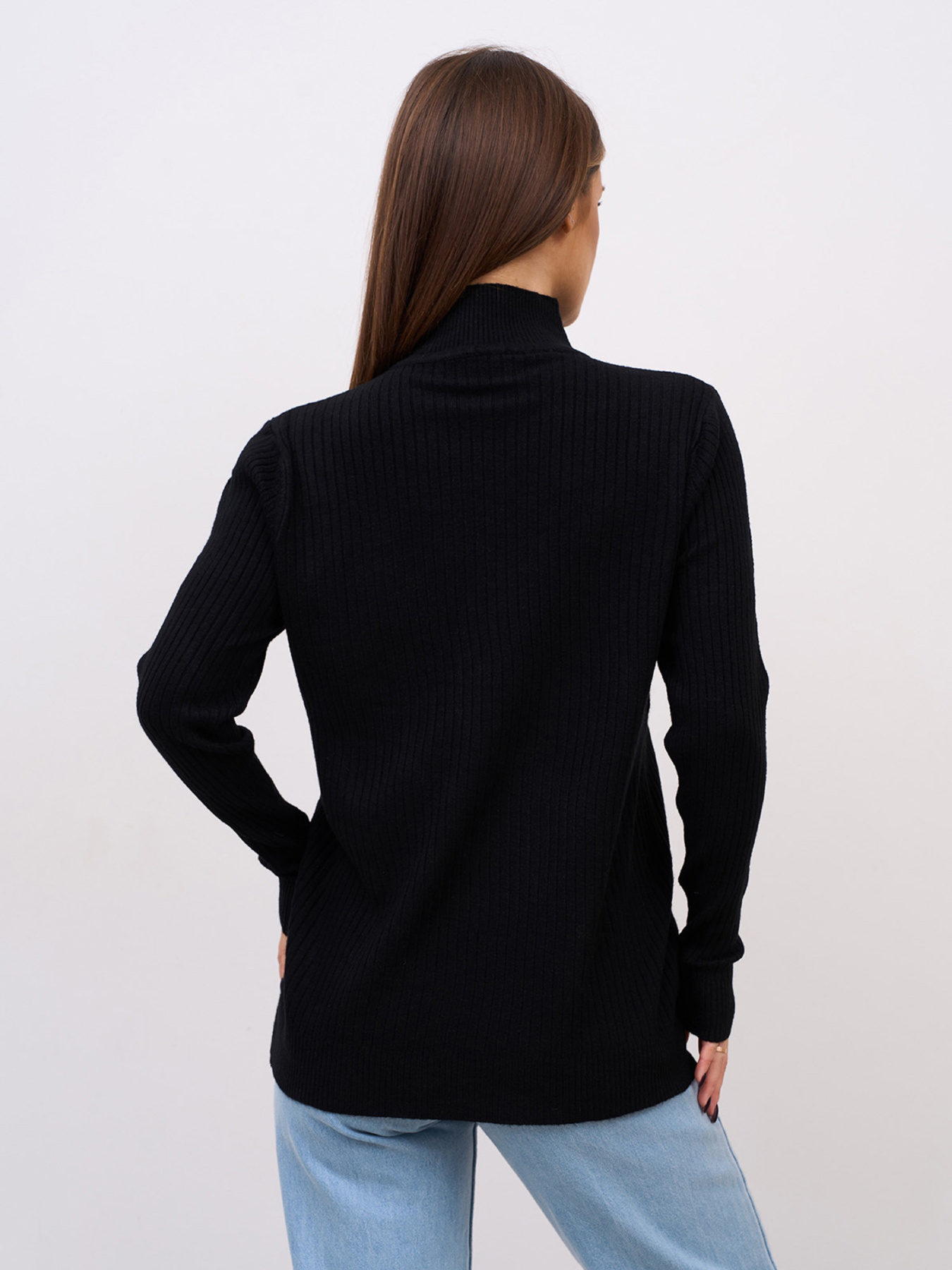 Водолазка ISSA Plus модель WN20-720_черный Фото