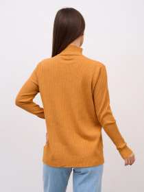 Водолазка ISSA Plus модель WN20-720_горчичный Фото