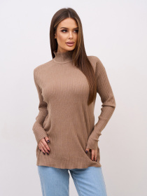 Водолазка ISSA Plus модель WN20-720_бежевый Фото