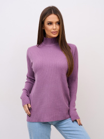 Водолазка ISSA Plus модель WN20-720_темно-сиреневый Фото