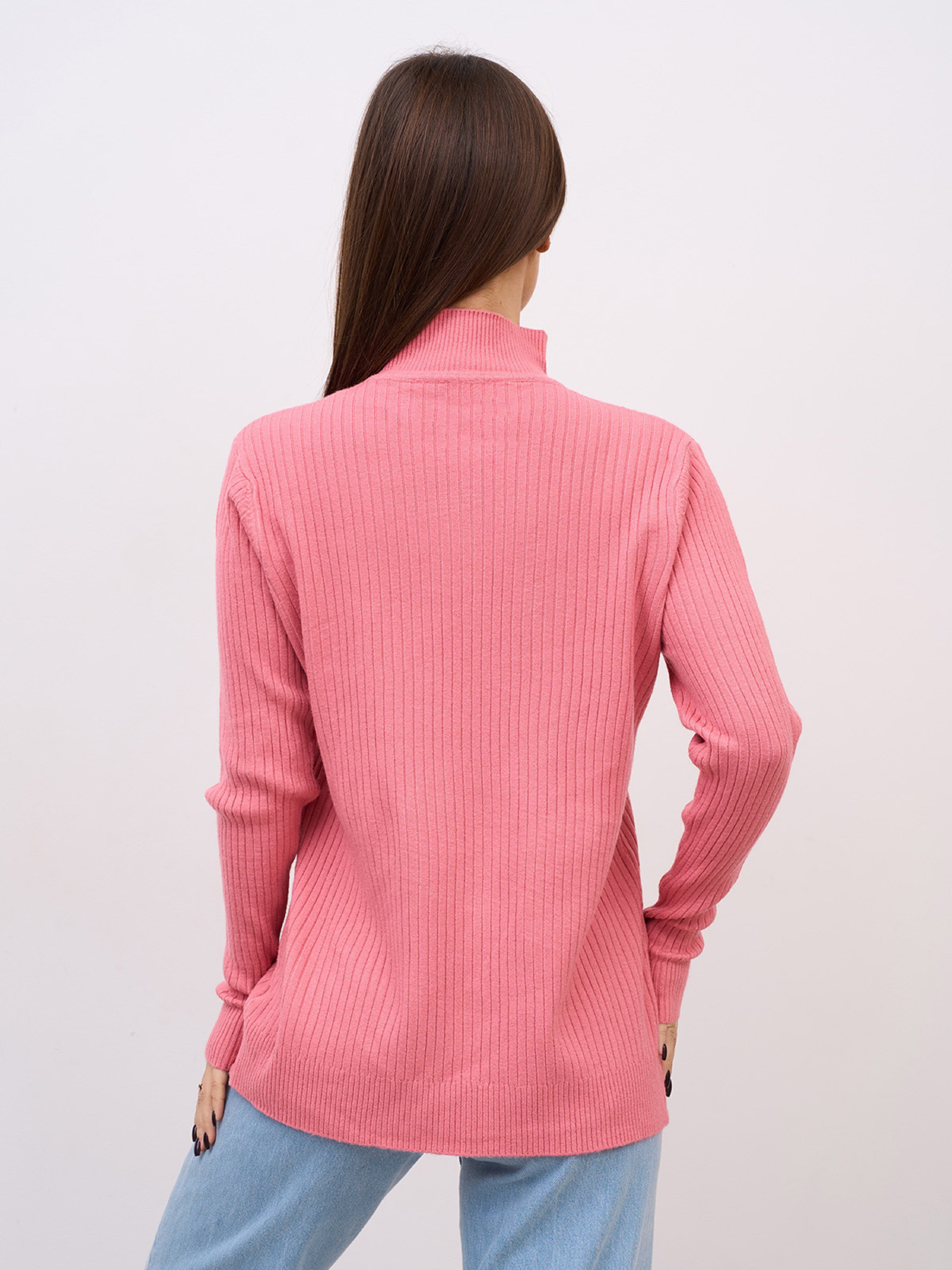 Водолазка ISSA Plus модель WN20-720_розовый Фото