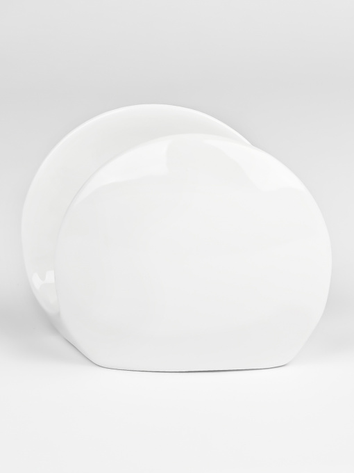 Салфетница "Жемчужина" фарфоровая MBM MY HOME модель KP-108 WHITE Фото