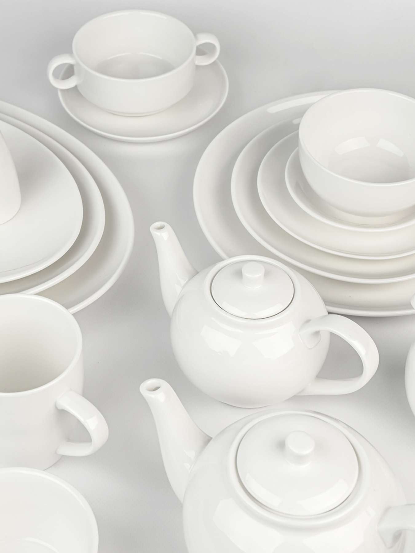 Піала "Перлина" порцелянова MBM MY HOME модель KP-95 WHITE Фото