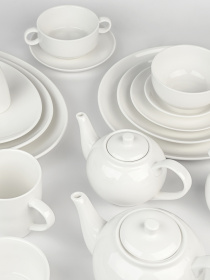 Піала "Перлина" порцелянова MBM MY HOME модель KP-95 WHITE Фото