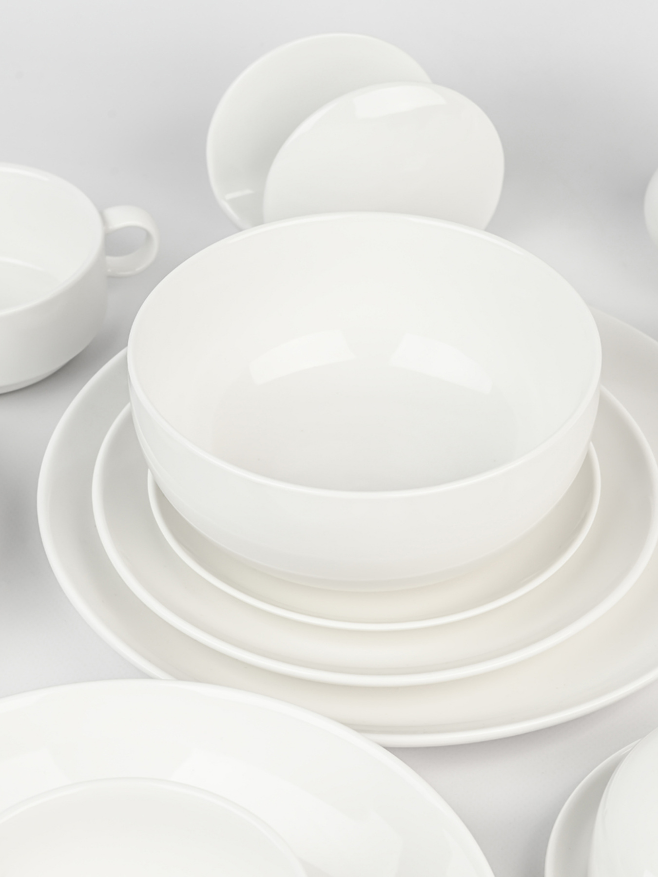 Піала "Перлина" порцелянова MBM HOME модель KP-95 WHITE Фото