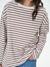 Лонгслів Роза модель copy_241217_blue Фото