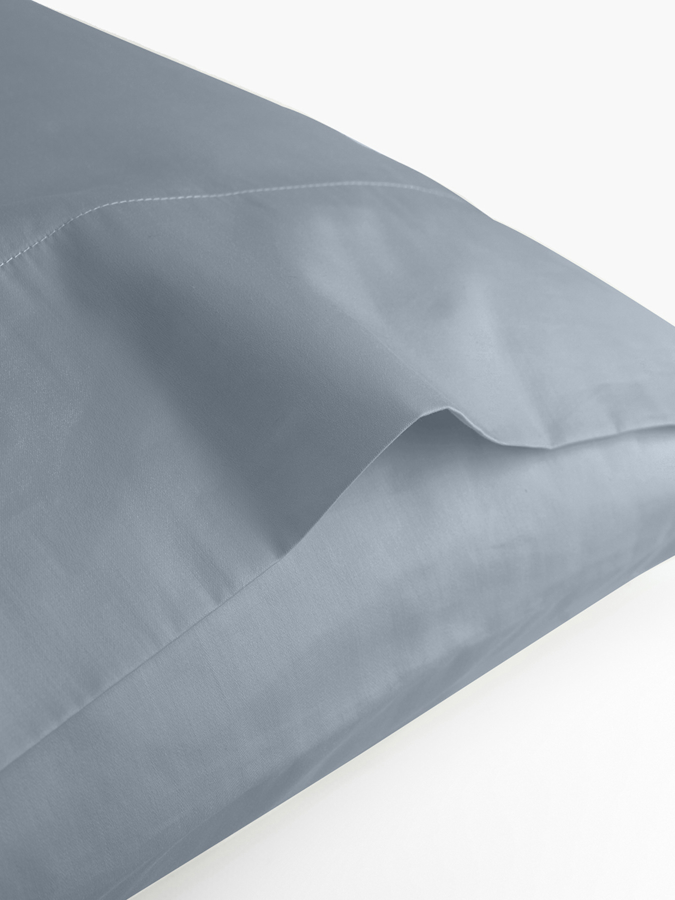 Наволочка "Лунное сияние" из натурального сатина MBM MY HOME модель BL-P-10 CLOUDY GRAY Фото