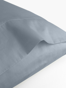 Наволочка "Лунное сияние" из натурального сатина MBM MY HOME модель BL-P-10 CLOUDY GRAY Фото