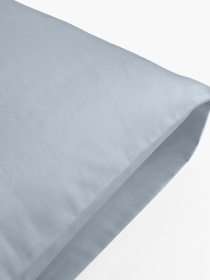 Наволочка "Лунное сияние" из натурального сатина MBM MY HOME модель BL-P-10 CLOUDY GRAY Фото