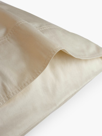 Наволочка "Элегия" из натурального вареного сатина MBM MY HOME модель BL-P-11 BEIGE Фото