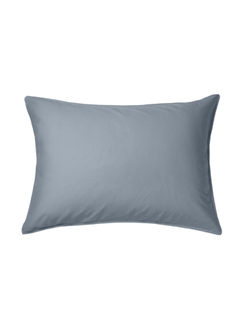 Наволочка "Элегия" из натурального вареного сатина MBM HOME модель BL-P-11 CLOUDY GRAY Фото