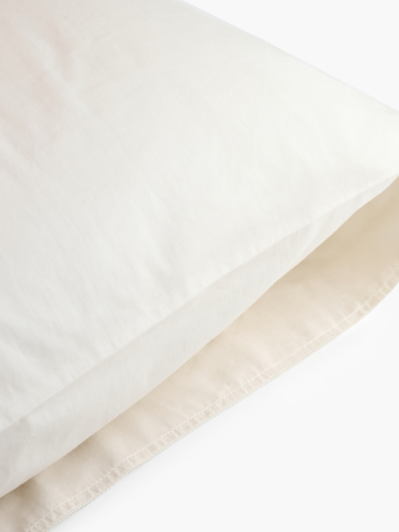 Наволочка "Элегия" из натурального вареного сатина MBM MY HOME модель BL-P-11 IVORY Фото