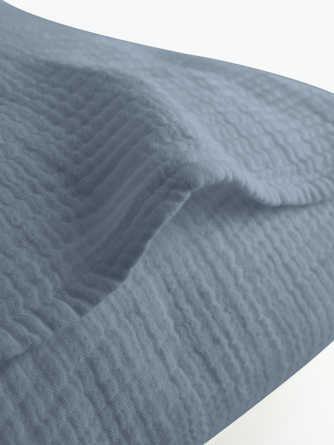 Наволочка "Саторі" з з мусліну MBM HOME модель BL-P-14 CLOUDY GRAY Фото