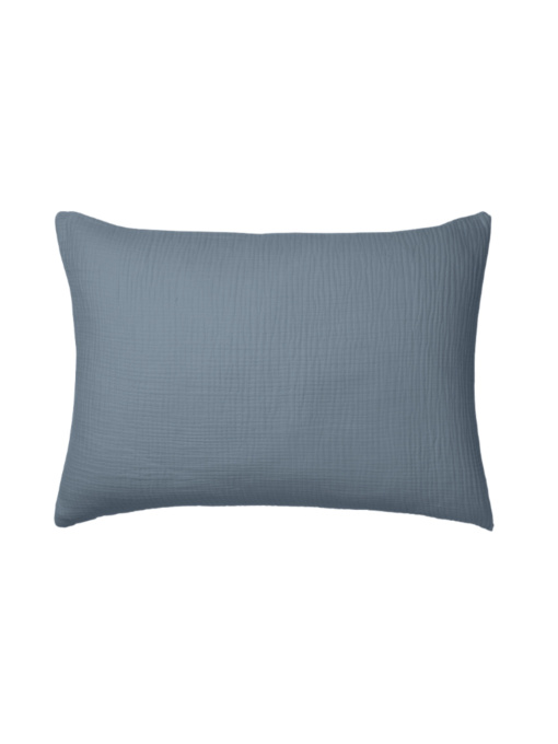 Наволочка "Сатори" з из муслина MBM HOME модель BL-P-14 CLOUDY GRAY Фото