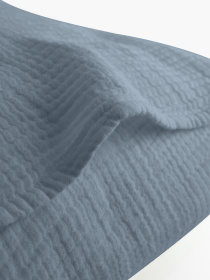 Наволочка "Саторі" з з мусліну MBM HOME модель BL-P-14 CLOUDY GRAY Фото