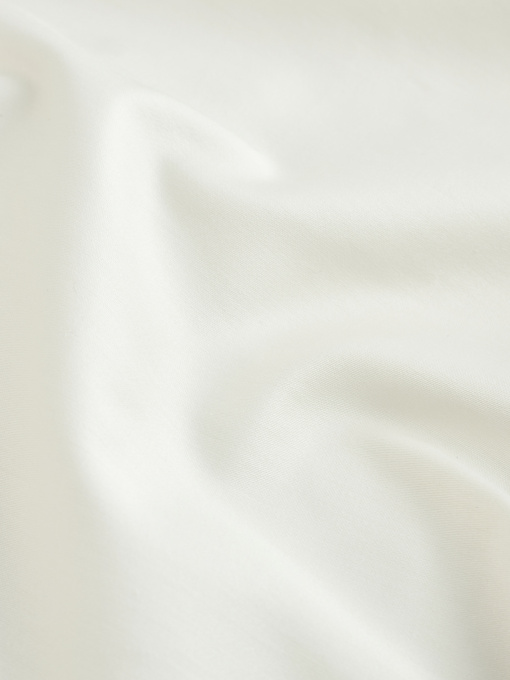 Простынь "Элегия" из натурального вареного сатина MBM HOME модель BL-FS-20/21 IVORY Фото